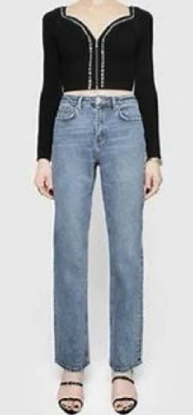 Rebecca Minkoff Puddle straight-leg size 28 Tall denim jeans medium wash